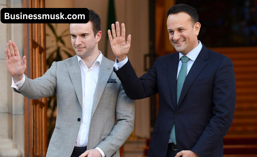 Matthew Barrett and Leo Varadkar